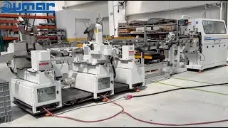 Automatic Can Body Welder with &oslash;108 mm Round Paint Can Horizontal End + Ring Assembling Compact Line