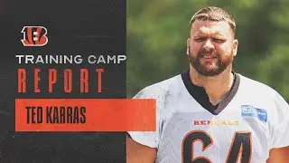 Bengals Training Camp Report | Thursday, July 30, 2022 with Ted Karras