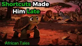 Why the Tortoise Walks Slowly | African Folktale with a Moral