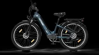 HITWAY BK16 Electric Bike 250W Motor 48V 18Ah Replaceable Battery 26X3.0 City Electric Bike