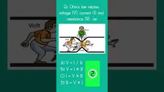 What is Ohm's law ? Ohm's law formula | Electrical Engineering | ITI | Diploma | MCQ