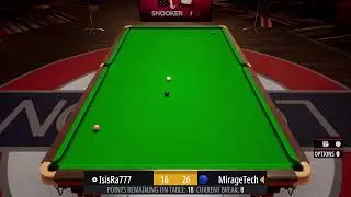 Tournament 2nd qualification round[PS5](Snooker blitz)