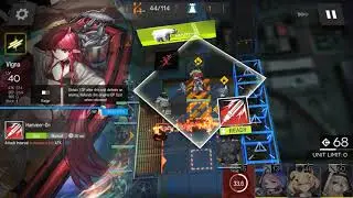 Arknights CC#0 Abandoned High-rise 3 Day 6 Risk 8 (E1 lvl 40)