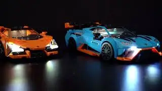 BrickBling Light Kit for LEGO Speed Champions Lamborghini Revuelto & Hurac&aacute;n STO 77238