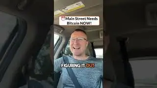 Adopt bitcoin ASAP! You're running out of time to front-run Wall Street!