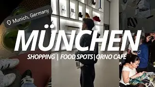 M&Uuml;NCHEN Food Spots / Shopping und ORNO X ADIDAS EVENT !? 😳 !? | XXL M&Uuml;NCHEN Shopping Vlog 🛍️🛒 | Leon