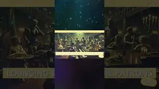 Lounging with Celestial Patrons Short 1x1 - jazzy lounge groove (3-minute sample)