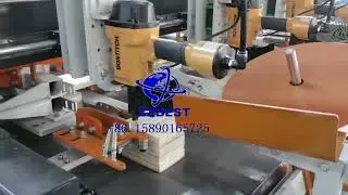 ZZBEST Machinery Block Type Pallet Leg Nailing Machine Automatic Leg Nailer