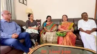 Family Visit to convey message about Vikasit  Keralam- At LIC Development Officer G. Raju 