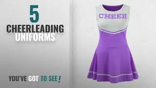 Top 10 Cheerleading Uniforms [2018]: Ourlove Fashion Women's Musical Uniform Fancy Dress