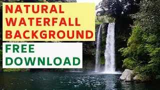 Beautiful Natural Waterfall ll Creative Commons Video Clip