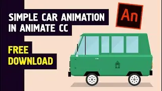 Car Animation in Adobe  Animate CC (Download Project for FREE)