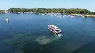 Lake Geneva drone video 4k