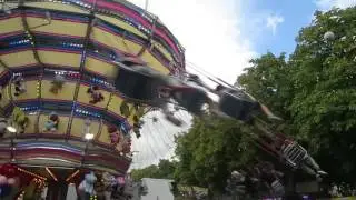Manège Pouss-Pouss à la fete foraine de Nantes Septembre 2016