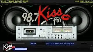 [WRKS] 98.7 Mhz, Kiss Fm (1985-07-13) Kiss Mastermix with Jerhi Young & Chuck Chillout