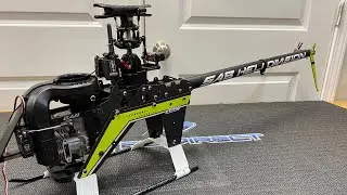 SAB Goblin RAW 580 Nitro Build Part 3