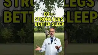 Seniors: Why Vitamin D3 Is the Key to Strong Legs & Better Sleep