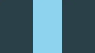 BABY BLUE SCREEN | Solid Color Background | 89CFF0 #shorts