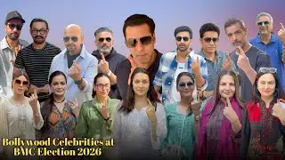 Bollywood Celebrities at BMC Election 2026 | Salman Khan, Jhanvi Kapoor,Aamir Khan, Shraddha,