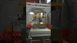 Special horizontal ring wrapping machine/horizontal strapping machine with stretch film