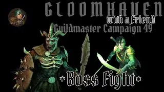 Gloomhaven Guildmaster E049 - First Boss Fight! Brute and Scoundrel vs. Inox Bodyguard