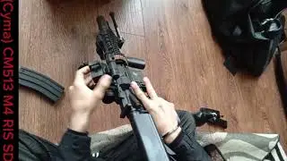 CYMA CM513 M4 RIS SD #обзор