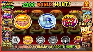 💥&pound;200 ONLINE SLOTS BONUS HUNT! 🎰 Low Stakes UK Casino. 16 Bonuses Landed! 🎉 Finally A Profit Hunt? 😲