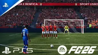 FC 26 Benfica vs Real Madrid Gameplay | PS5 4K UHD | Est&aacute;dio da Luz