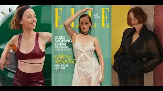 Le shooting de Karine Vanasse pour ELLE Qu&eacute;bec, &eacute;t&eacute; 2024