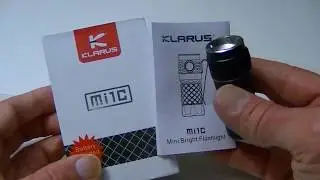 Супермини светодиодный фонарик Klarus Mi1C. Светодиод CREE XP-L HI V3