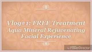#review #aquamineral #freefacial REVIEW! AQUA MINERAL FACIAL REJUVENATING TREATMENT