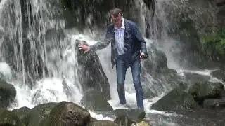 De tweede waterval bij Sonsbeek