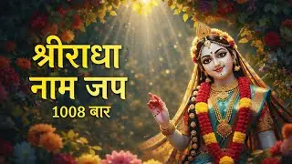 Shri Radha Shri Radha Naam Jap 1008 Baar | श्री राधा श्री राधा नाम जप | Radha Dhun | Radha Jap
