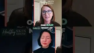CONNECTION Between Sleep Quality & Acne 😴 #shorts
