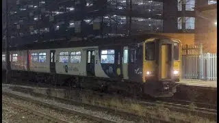 Northern Class 150 - 150218 arriving at Wakefield Westgate (13/12/25)