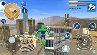 Spider Rope Hero - Vegas Crime City - Gameplay Trailer (Android,iOS)
