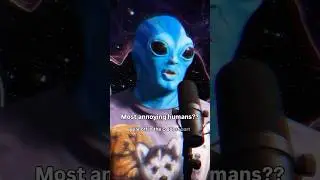 Alien Reacts to Human Behavior: cry watching movies?&rdquo; 👽💬 #AlienTalks #Shorts #HumansAreWeird