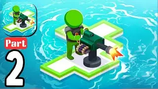 War of Rafts - Gameplay Walkthrough Part 2 , Mobile Game Tutorial Android, iOS
