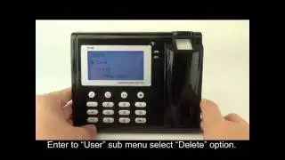 Управление пользователями в биометрическом терминале Anviz D100