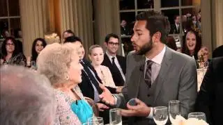 Betty White 90th Birthday Tribute - Clip 4 - Zachary Levi Proposes
