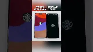 iPhone 15 Pro Max vs OnePlus Open ⚡ Can the Fold Compete? 🤯📱 #shorts
