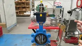 Electrically Actuated Lugged Butterfly Valve