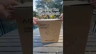 Unboxing the Aiper Scuba SE Cordless Robotic Pool Cleaner #roboticpoolcleaner #aiper #swimmingpool