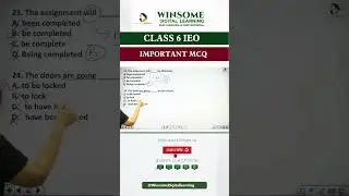 Class 6 IEO Level 2 | Important MCQs | Olympiad Preparation
