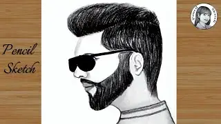 How to Draw a Man Wearing a Glasses | Boy Drawing | How to draw a Beautiful Glasses Boy | Drawing