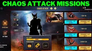 Chaos Attack Event Full Details In Free Fire || How Complete Chaos Attack Event
