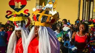 DESIGN AND MEANING OF THE ANGOLA NATIONAL FLAG AND COAT OF ARMS.