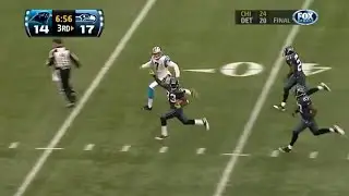 Leon Washington Celebrates Too Early 2010 Panthers at Seahawks (4K)