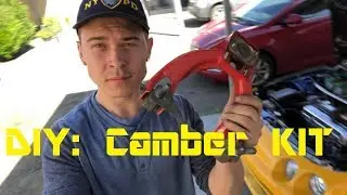 How to install camber kit on an integra