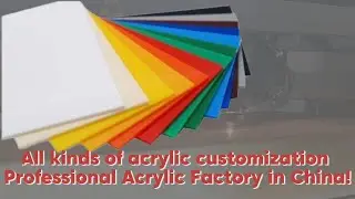 Senpu All kinds of acrylic customization | Professional Acrylic Factory in China!